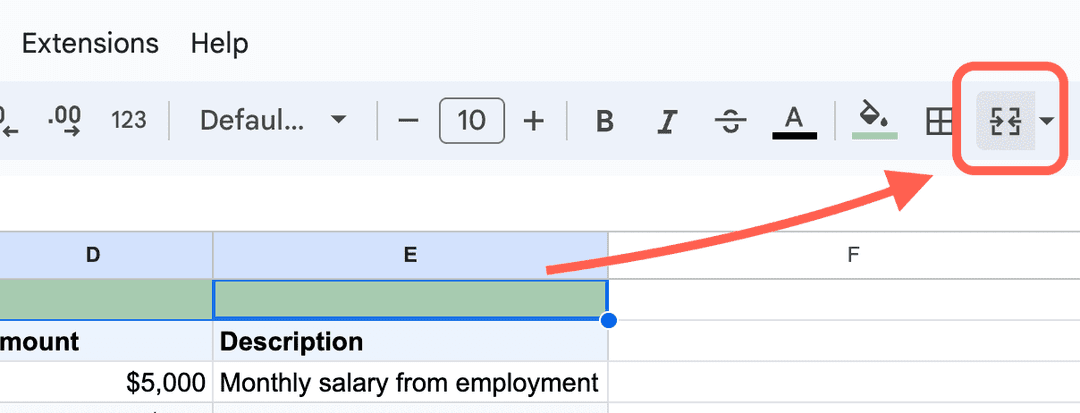 Select open the new sheet to Download a Single Tab in Google Sheets