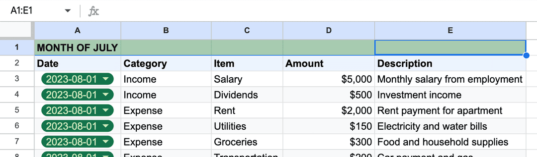 Select open the new sheet to Download a Single Tab in Google Sheets